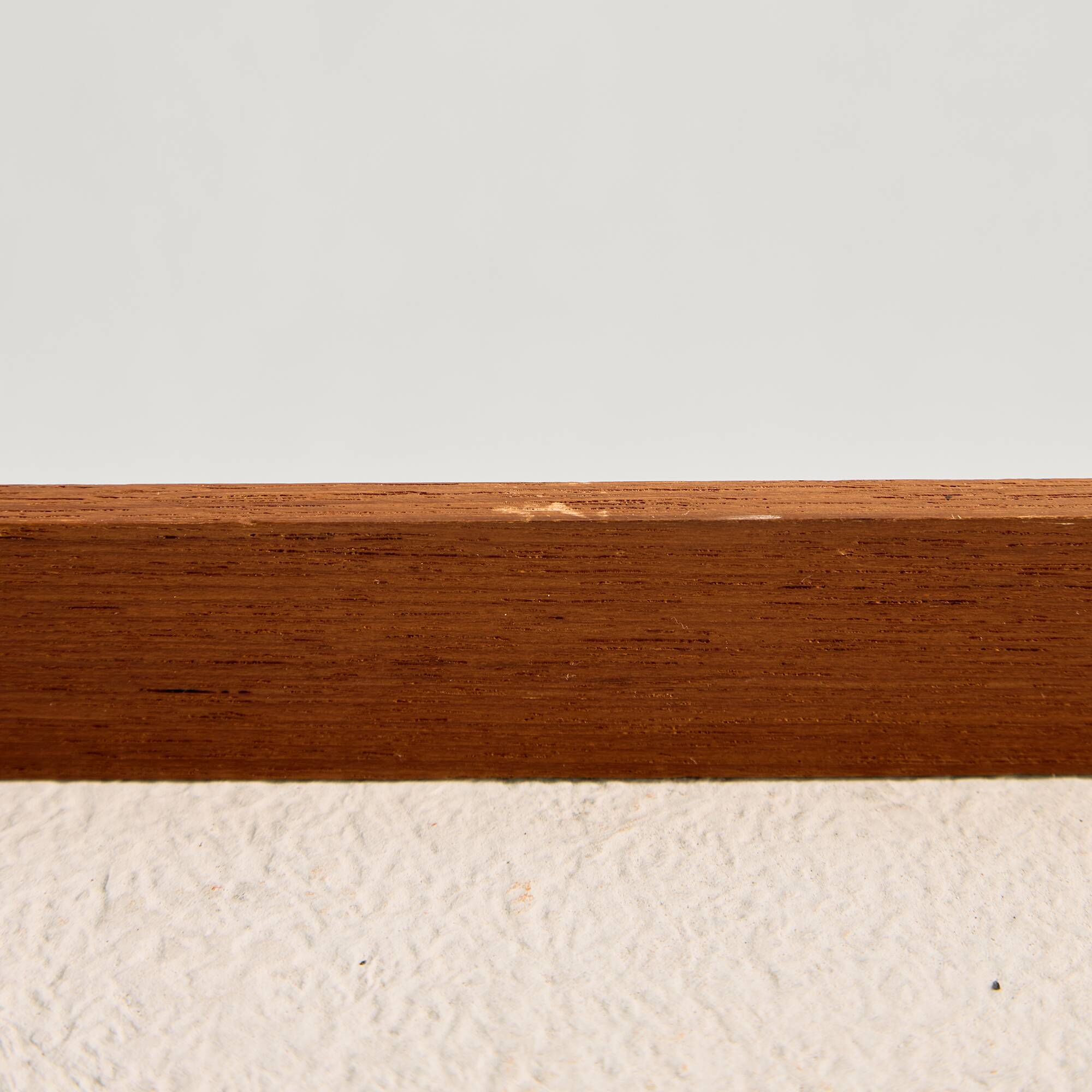 Framed mirror in teak
