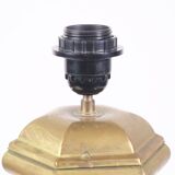 Neoclassical brass lamp large format design italy