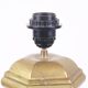 Neoclassical brass lamp large format design italy