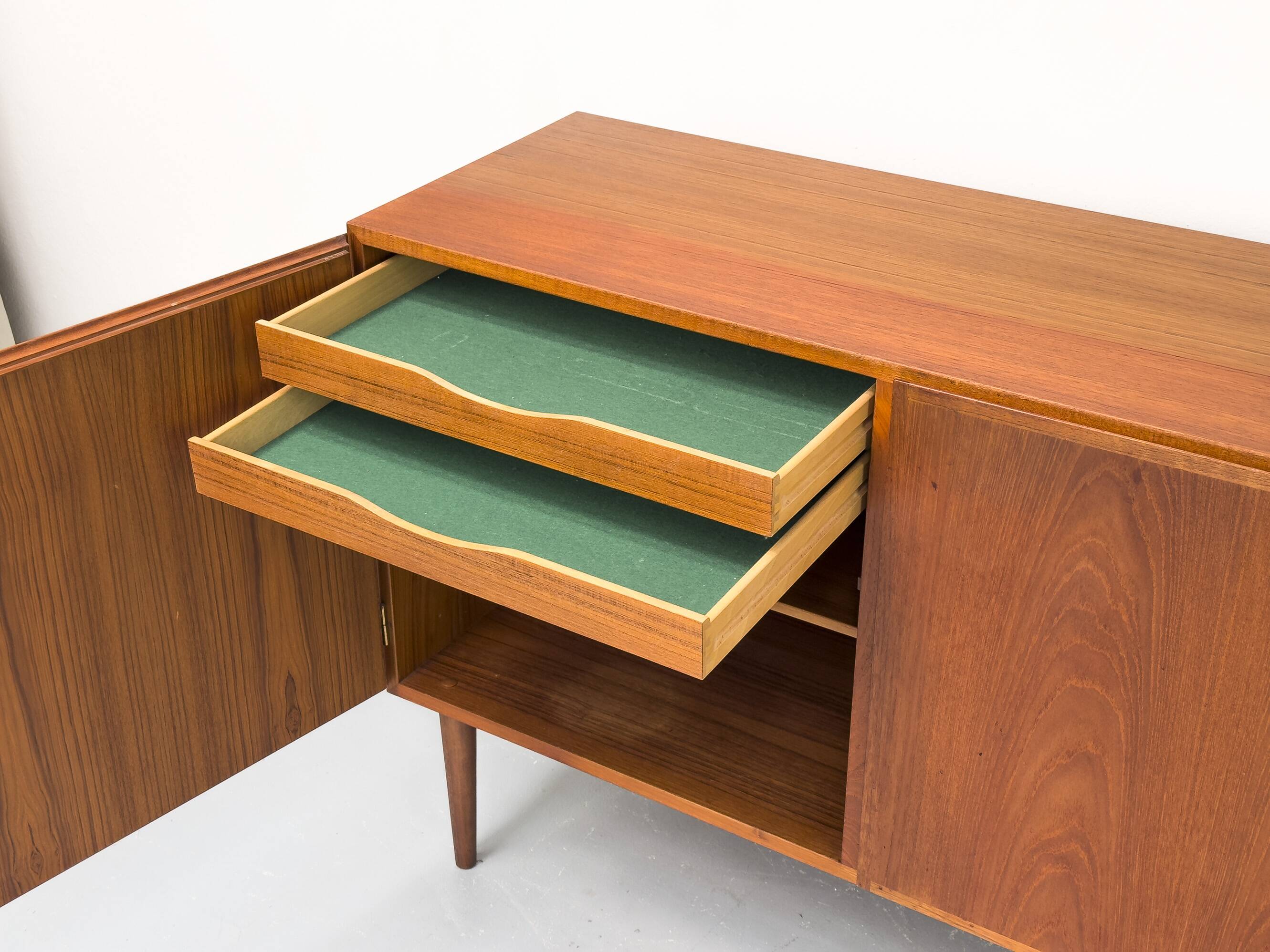 Danish Sideboard in Teak from Omann Jun, 1960s
