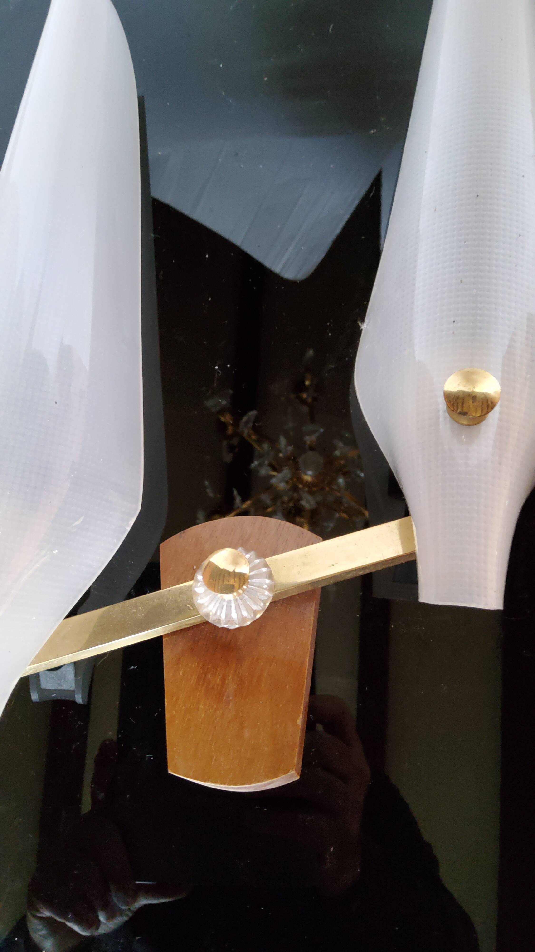 Pair of 1950s wall light