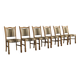 brutalist dining chairs | vintage chairs | 1960s | (6)