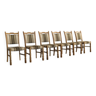 chaises de salle à manger brutalistes | chaises vintage | années 1960 | (6)