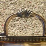 Silver metal serving tray