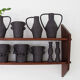 Black amphora vase - Cassandre Bouilly