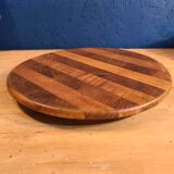 Vintage trivet in olive wood