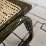 Breuer style bamboo cane chair 1980"