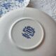 Set of 2 Royal Tudor dessert plates Bouquet model
