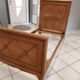 Single bed with crosspieces Manufrance vintage 1950