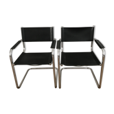 Paire de fauteuils B34 d'après le design de Breuer