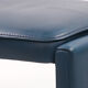 De Sede DS 50 Relax armchair with Hocker leather Petrol colour, 1980 Switzerland