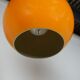 Pair of Yellow Topan pendant lamps by Verner Panton, Denmark