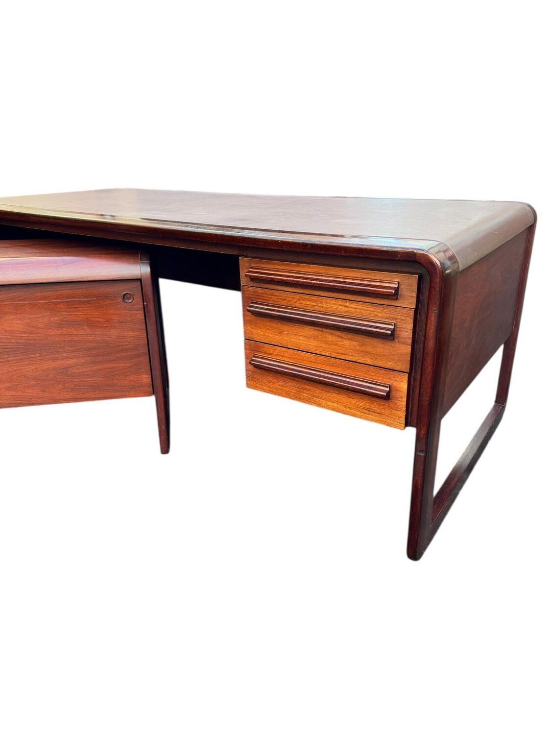 Large executive desk & module, Scandinavian design 1970s