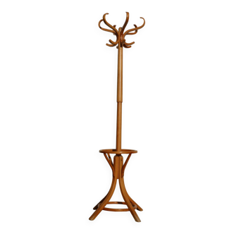 Coat stand parrot BAUMANN light beech umbrella stand