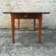 Oak table, formica top