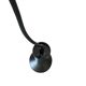 Suspension vintage chromée avec accent noir