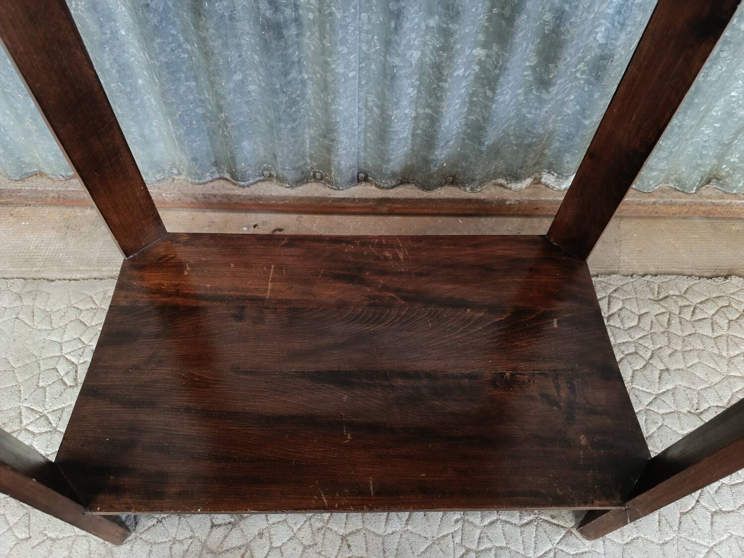 Vintage wooden side table