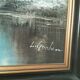 Painting mountain landscape oil painting by L Gorden Real hand-painted canvas Ta