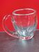 Superb signed baccarat crystal mug cup / vintage / 1300 gr