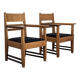 Pair of Art Deco armchairs, The Netherlands (1930s)