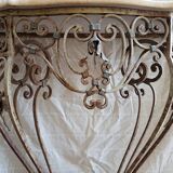 Forged iron console 1950