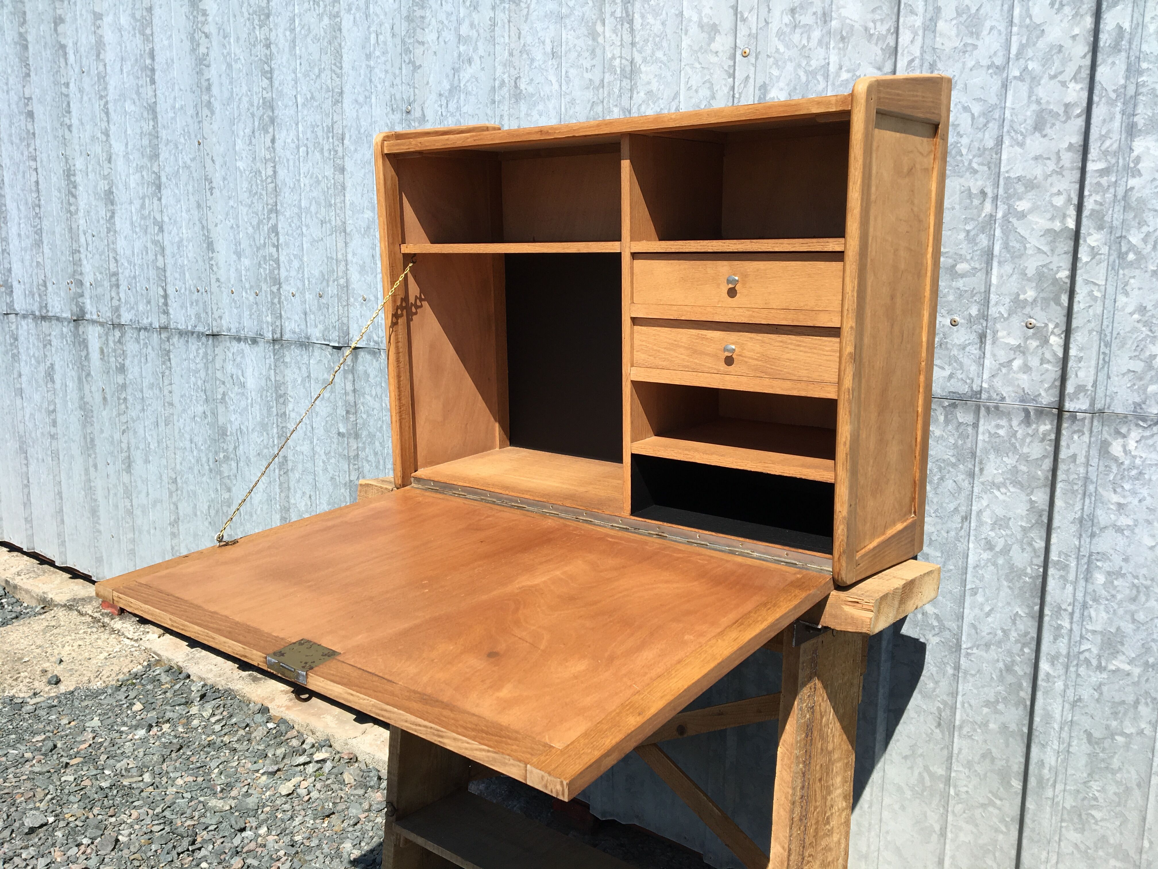 Vintage folding wall desk
