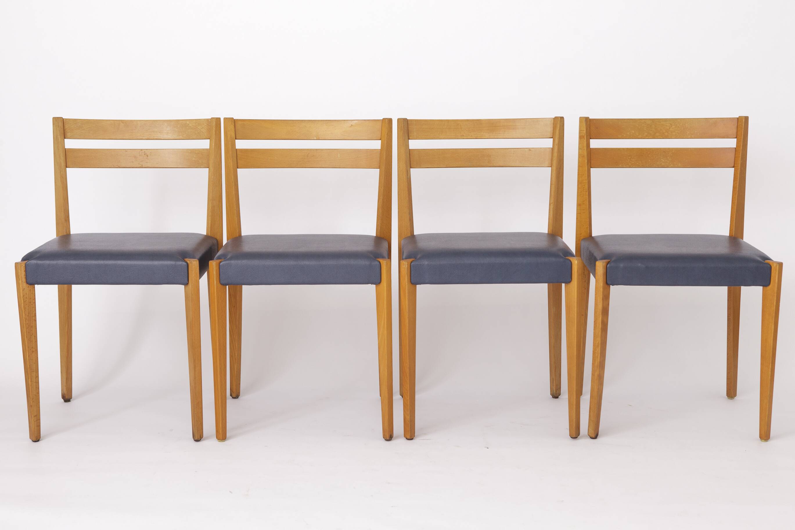4 Thonet Chairs Vintage 1970s - German Design