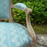 Armchair Louis XVI to ears