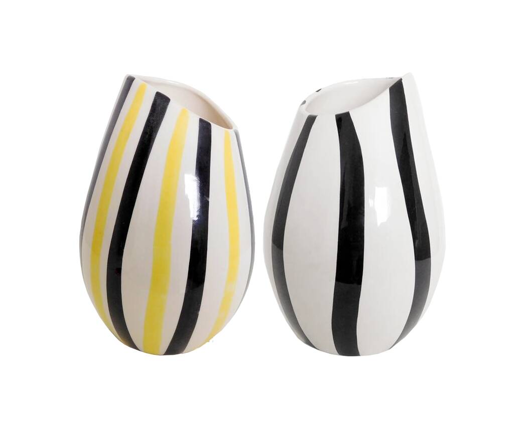 Pair of Vintage Vases • Jumbo • Gouda Holland • Earthenware • 1956