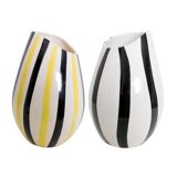 Pair of Vintage Vases • Jumbo • Gouda Holland • Earthenware • 1956