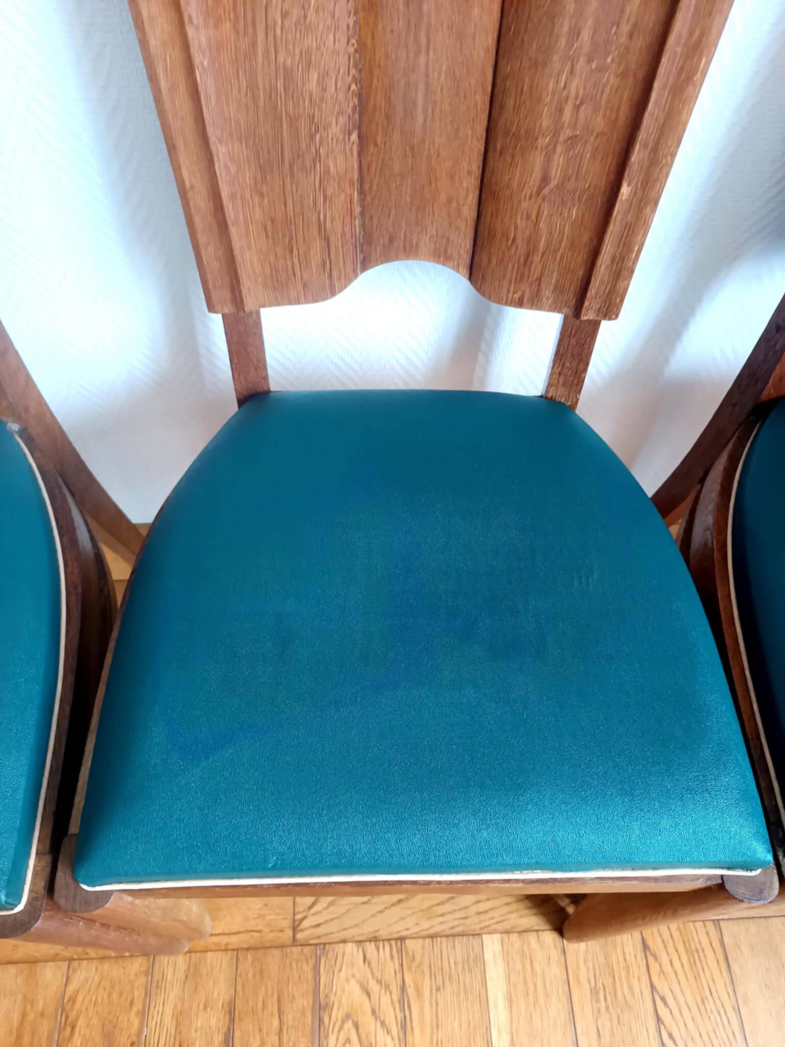 Chaises art déco 1940