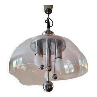 "Sputnik" pendant chandelier vintage ceiling light 70"