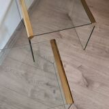 Paire de tables basses de Leon Rosen pour Pace Collection 1970