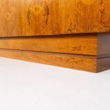 Mid-Century Modern Sideboard, Wood and Travertine, 1970s