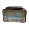 Radio station with Platinum, brand Teraphon model mercury, wood and bakelite, vintage 1940/50