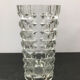 Old vase glass moulded grand vintage model