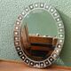 Beveled glass mirror and glass plates