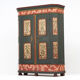 Rustic Farmhouse Folk Art Painted Bridal Cabinet