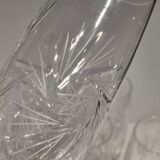 Champagne flutes in Bohemian crystal