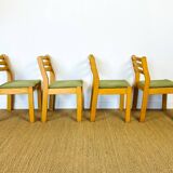 4 vintage Scandinavian chairs from the 1960s