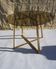 Smoked glass bronze dining table