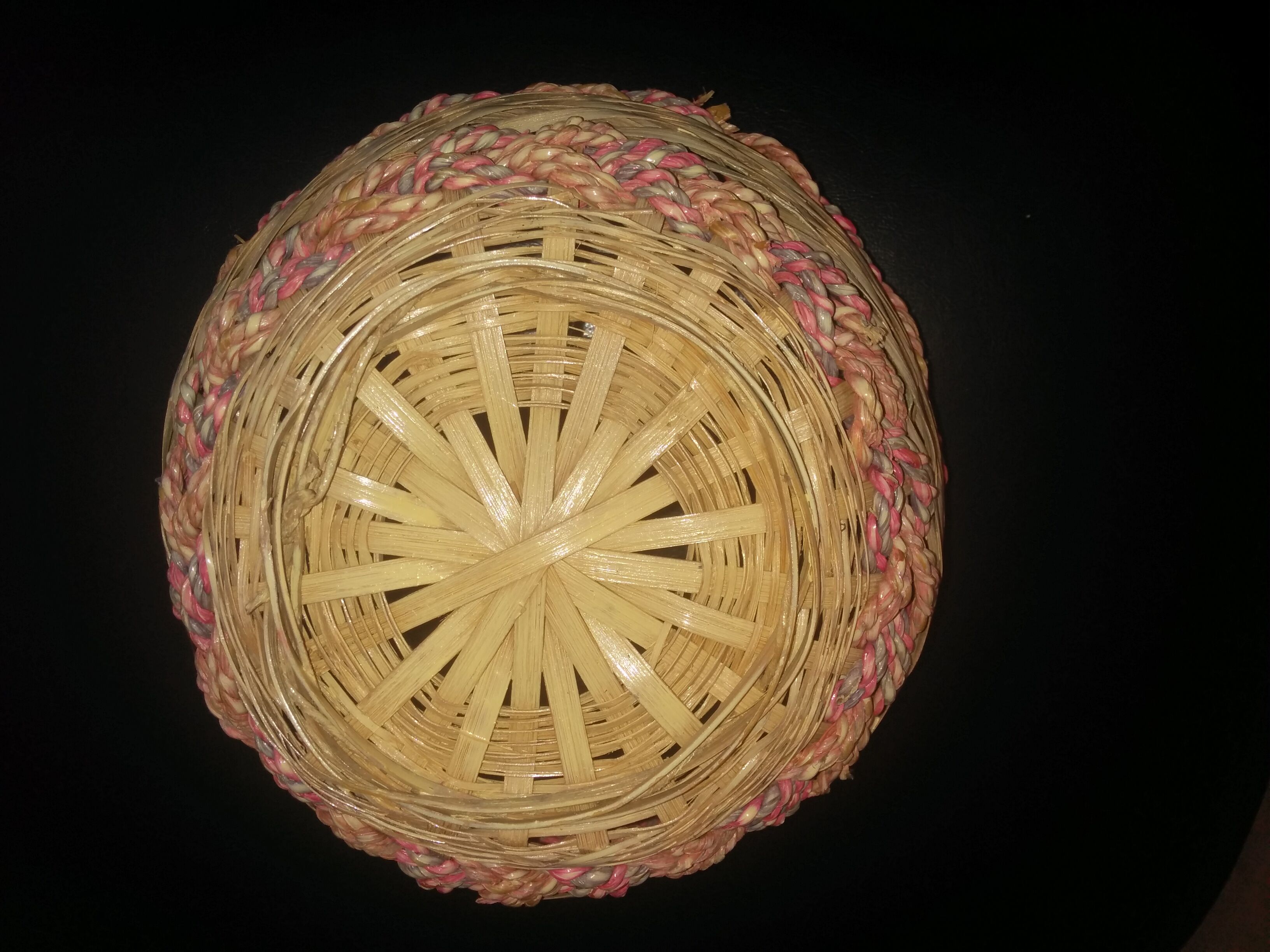 Cordeille pastel coloured rattan wicker