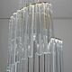 Pia Guidetti Crippa Mid-Century Modern Italian Murano Chandelier for Lumi