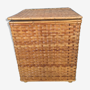 Rattan chest