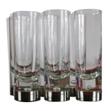 Glasses with foil silver