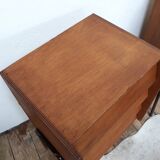 2 furniture or vintage boarding school bedside table