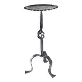 Table de style Martini en fer forgé, Espagne, années 1950