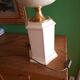 1980s lacquered metal lamp, the Dolphin