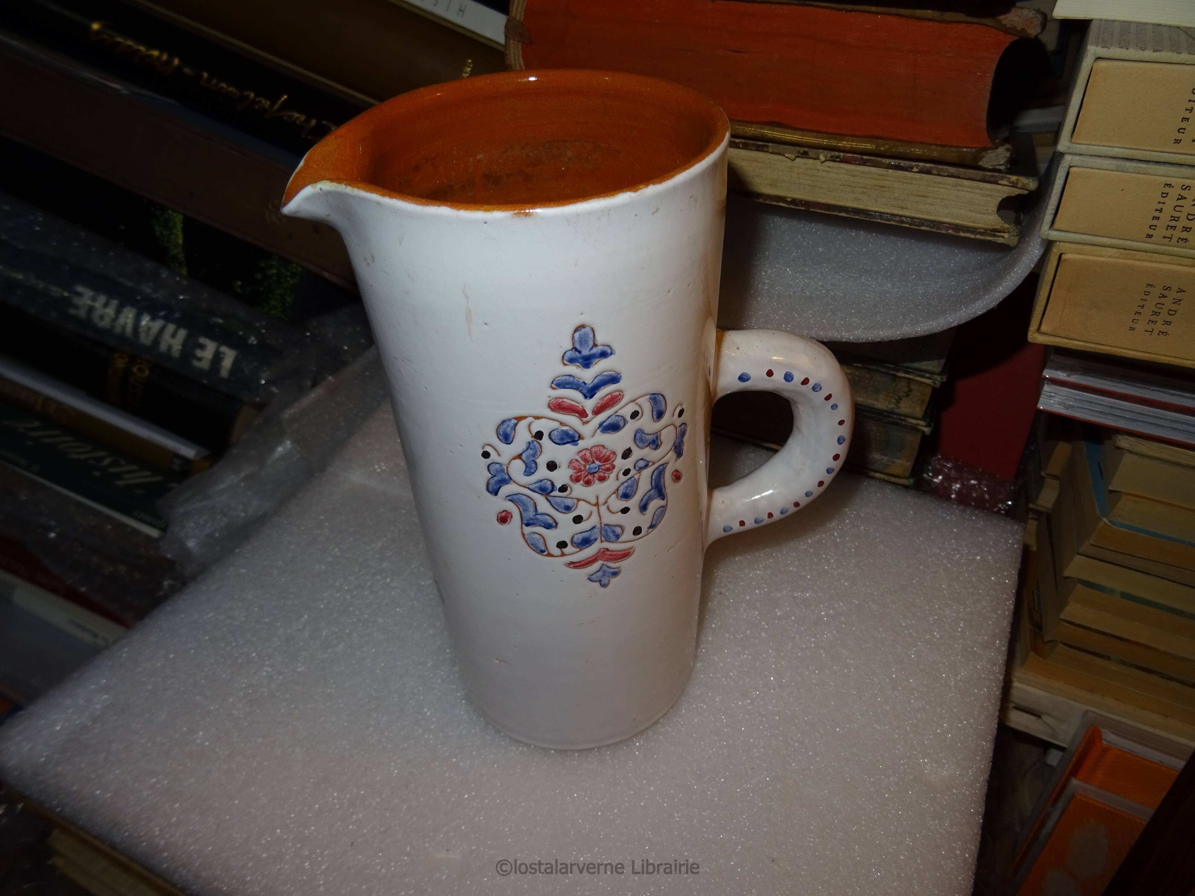 Orangeade service - pottery morocco ghrib salted - uncommon