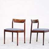 Mid Century Modern Dining Chairs, Set of 4, 1960's